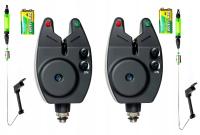 2x СИГНАЛИЗАТОР ПОКЛЕВОК 2x СВИНГЕР набор на грунт