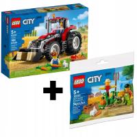 LEGO City Трактор 60287 фермерский сад и пугало 30590