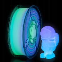 Tronxy Colorful Luminous PLA Filament Rainbow Glow In Dark 1.75MM White 1KG