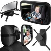 Зеркало для наблюдения за ребенком в автомобиле 360 большое автомобильное зеркало