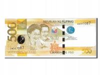 Banknot, Filipiny, 500 Piso, 2012, KM:210a, UNC(65