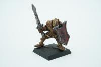 Warhammer Fantasy Battle Chaos Warrior with Sword figurka metal