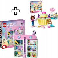 ZESTAW 2 LEGO GABBY'S DOLLHOUSE KOCI DOMEK GABI + GRATIS LEGO GABBY'S 10785