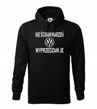 Bluza z kapturem marzenia volkswagen męska