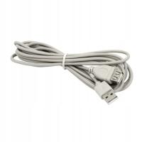 Przedłużka portu USB 2.0 3m męski-żeński kabel sza