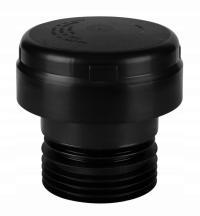 Zawór napowietrzający McAlpine VP100 Czarny 110mm