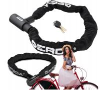 ZAPIĘCIE ROWEROWE ZABEZPIECZENIE NA KLUCZ ROWER ŁAŃCUCH GERDA CONTRA 900/6V