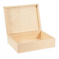 Pudełko, kasetka 27,5 x 20,5 duża drewno Decoupage