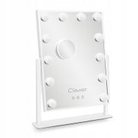 Lusterko Kosmetyczne Hollywood Stojące Lustro Do Makijażu Led 12 Żarówek