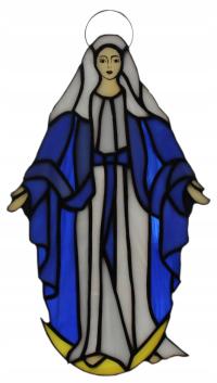 Витраж Мария Богородица подвески