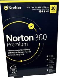 Symantec Norton 360 Premium 10 рабочих мест 12 месяцев