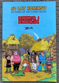 Folder 50 lat Komiksu Kajko i Kokosz