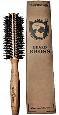 Борода BROSS Роликовая щетка для бороды щетина кабана