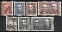 Czechosłowacja 1962 Mi 1321-1327 Czyste **