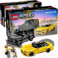 LEGO KLOCKI SPEED CHAMPIONS 2X MERCEDES AMG G63 AMG SL63 Auto Zestaw 76924