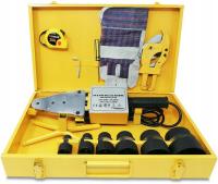 Polyfuser spawarka do rur PP 1500W hydrauliczna z prasą 6 matryc lutownica