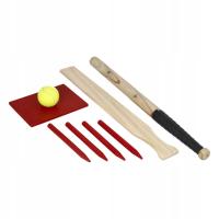 ZESTAW DO GRY W PALANTA 2 KIJE PIŁKA BAZA KAYOBA