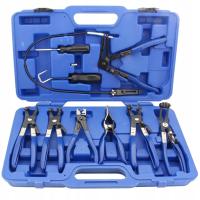 Szczypce do opasek przegubów Luxtom zestaw 9 el. obrotowe 18-54 mm