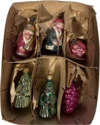 BOMBKI CHOINKOWE STARE BAŃKI PRL VITAGE 22