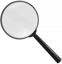 LUPA Szkolna SZKŁO Powiększające 7,5cm POWIĘKSZENIE x 5 TITANUM 62212