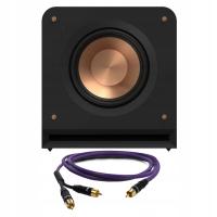 KLIPSCH RP-1200SW SUBWOOFER AKTYWNY 12'' NEW 2023r + MELODIKA MDSWY20 PURPLE RAIN KABEL DO SUBWOOFERA TYPU Y 1 RCA - 2RCA | 2m |