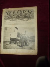 ,,KŁOSY,, Czasopismo ilustrowane tygodniowe W-wa 10 marca 1887 r