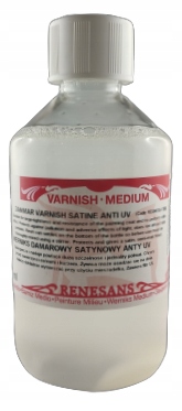 Renesans Werniks damarowy SATYNOWY anty UV 250 ml.