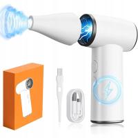 Sprężone Powietrze Elektryczna Dmuchawa Usb Do Czyszczenia Klawiatury Biały