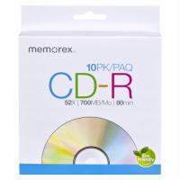 Компакт-диск Memorex CD-R 700 МБ 10 шт.