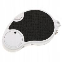 1SZT BRELOK LUPA DO CZYTANIA, CZARNA, SKŁADANA Z AKRYLOWĄ SOCZEWKĄ