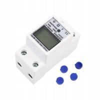 СЧЕТЧИК ЭНЕРГИИ 1-ФАЗНЫЙ СЧЕТЧИК ЭНЕРГИИ ТОКА ОДНОФАЗНЫЙ 5-80A LCD