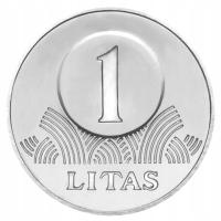 LITWA 1 LIT 2008 OBIEGOWA UNC