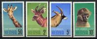 Kenia** Mi. 197-200 Zwierzęta