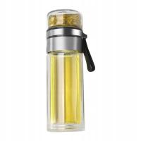 SZKLANA BUTELKA ZE SZKŁA BOROKRZEMOWEGO 450 ML