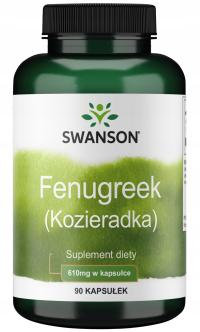 SWANSON Fenugreek (Kozieradka) 610 mg 90 kapsułek