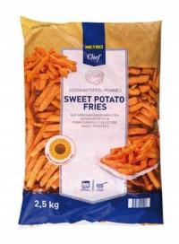 Frytki ze Słodkich Ziemniaków BATATY 2,5 kg