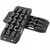 VEVOR Deski Trakcyjne 2 Szt Ładowność 22046LBS Czarny Z Torby Transportowej