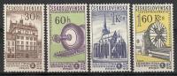 Czechosłowacja 1959 Mi 1133-1136 Czyste **