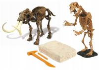 WYKOPALISKA Epoka Lodowcowa - 3 modele Mamut Tygrys i Niedźwiedź - Geoworld