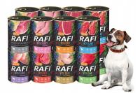 RAFI mokra karma dla psa MIX smaków 16x400g BEZZBOŻOWA Dolina Noteci
