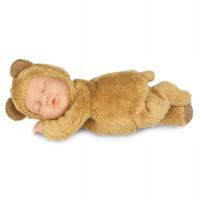 Anne Geddes śpiący dzidziuś jasny miś laleczka baby bear