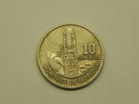 60165/ 10 CENTAVOS 1968 GWATEMALA