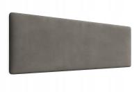 PANEL TAPICEROWANY WEZGŁOWIE NA ŚCIANĘ 80x20 cm GRAFIT SZARY DEKORACYJNY