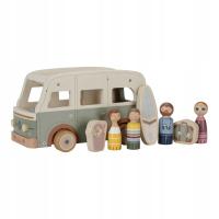Little Dutch drewniany Campervan Vintage z figurkami kamper LD7125