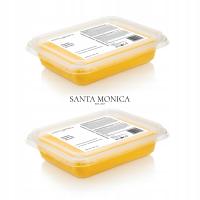 SANTA MONICA Parafina Kosmetyczna Pomarańcza z Masłem Shea 2 x 1000ml Vegan