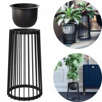 Kwietnik wysoki dwustronny Standy 54h Stojak na kwiaty + wkład wewnętrzny