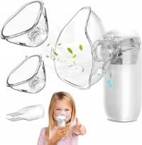 Ингалятор небулайзер портативный для взрослых сетчатый беспроводной