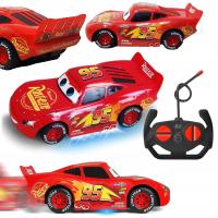 CARS ZDALNIE STEROWANY AUTA ZYGZAK McQUEEN RC SAMOCHÓD NA PILOTA PREZENT