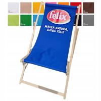 PREZENT NA PARAPETÓWKĘ LEŻAK PLAŻOWY Z NADRUKIEM OGRODOWY Z TWOIM NADRUKIEM