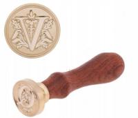 Клейкая печать штамп-разные буквы-V-C1412